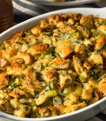 Air Fryer Apple and Parmesan Stuffing