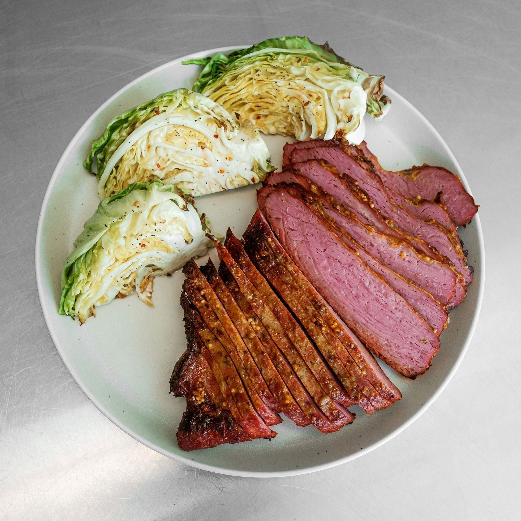 Air Fryer Corned Beef and Cabbage