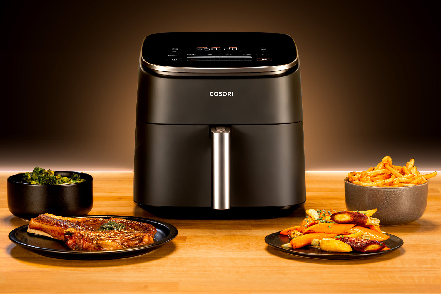 Introducing the all-new COSORI Lite 2.1-Quart Mini Air Fryer. With