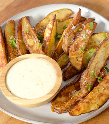 Crispy Parmesan Potato Wedges