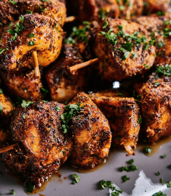 Air Fryer Chicken Breast | Greek Souvlaki Skewers