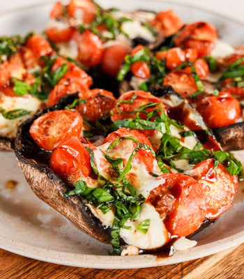 Caprese Stuffed Mushrooms