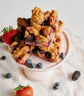 Berrylicious Air Fryer Crumble Bars