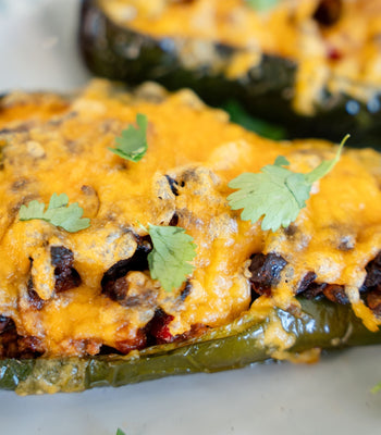Turkey Stuffed Chili Poblano