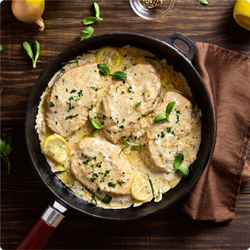 Air Fryer Creamy Garlic Chicken