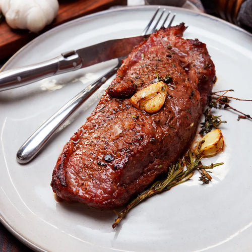 Air Fryer Steak | New York Herb-Basted