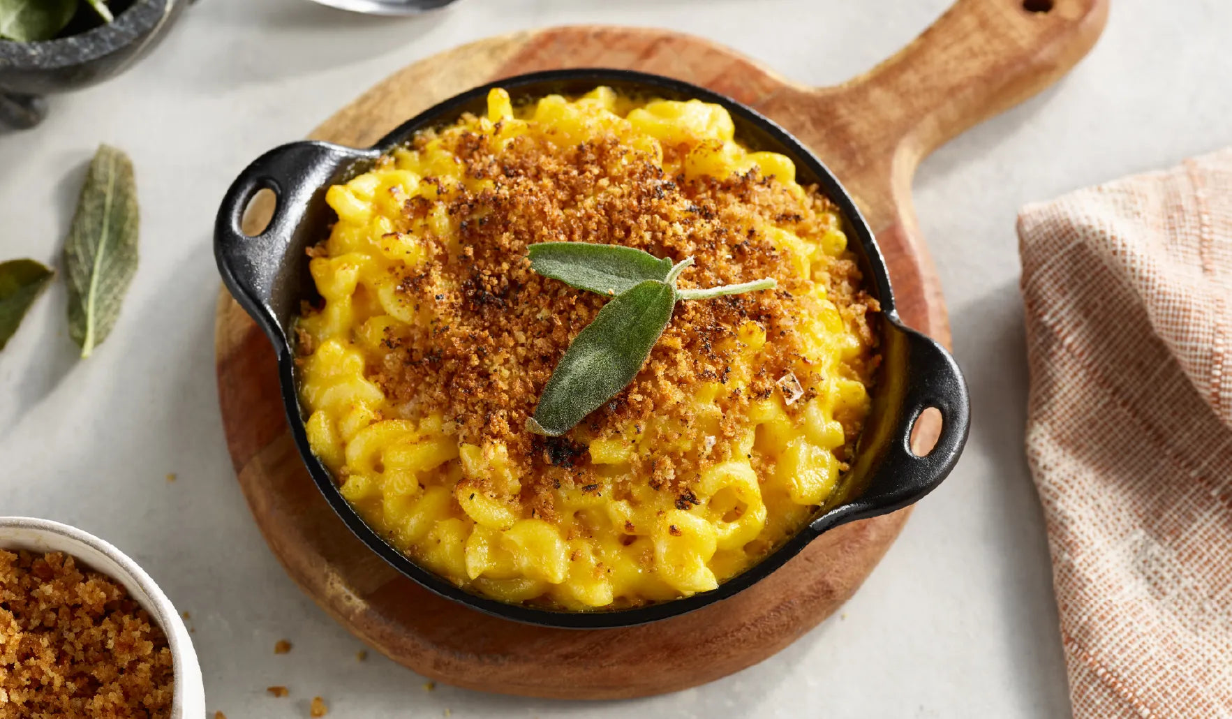 Creamy Roasted Butternut Squash Mac & Cheese