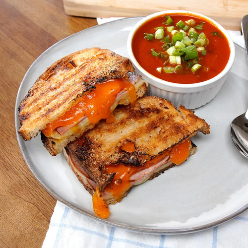 Grilled Ham & Cheese Sandwiches