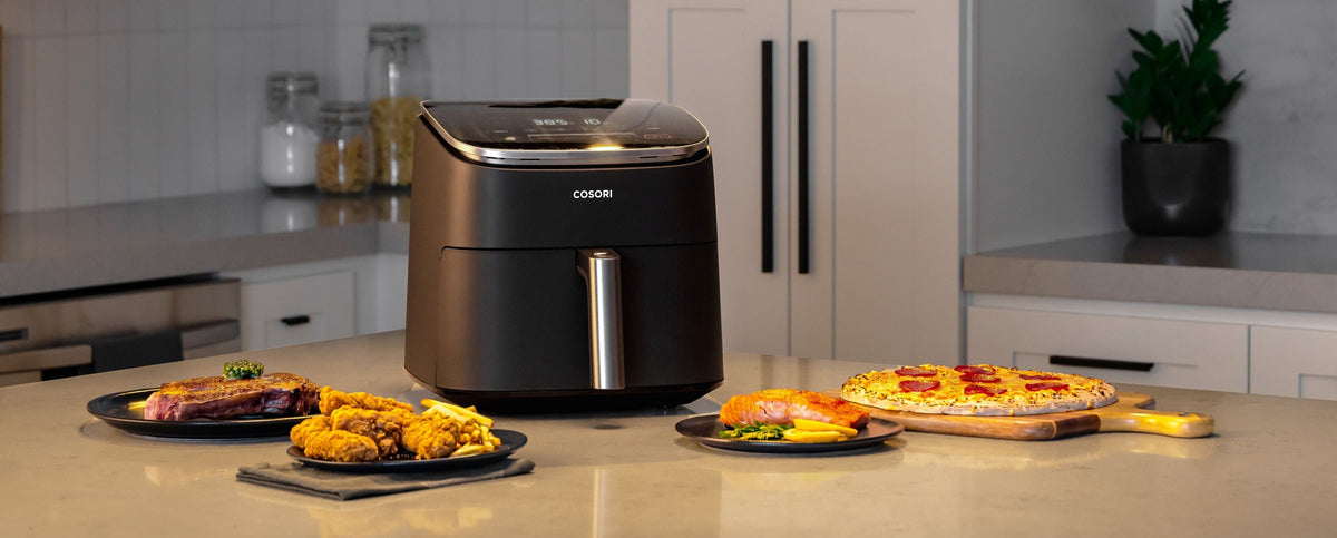 Cosori TurboBlaze on Kitchen Countertop