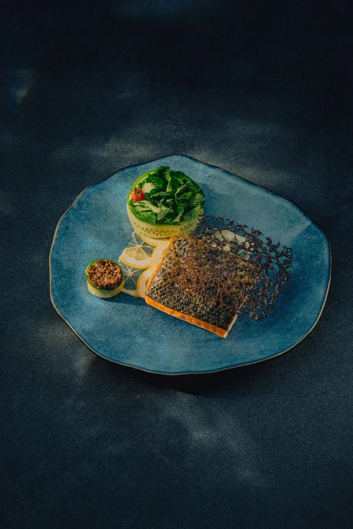 Salmon & Lentil Salad