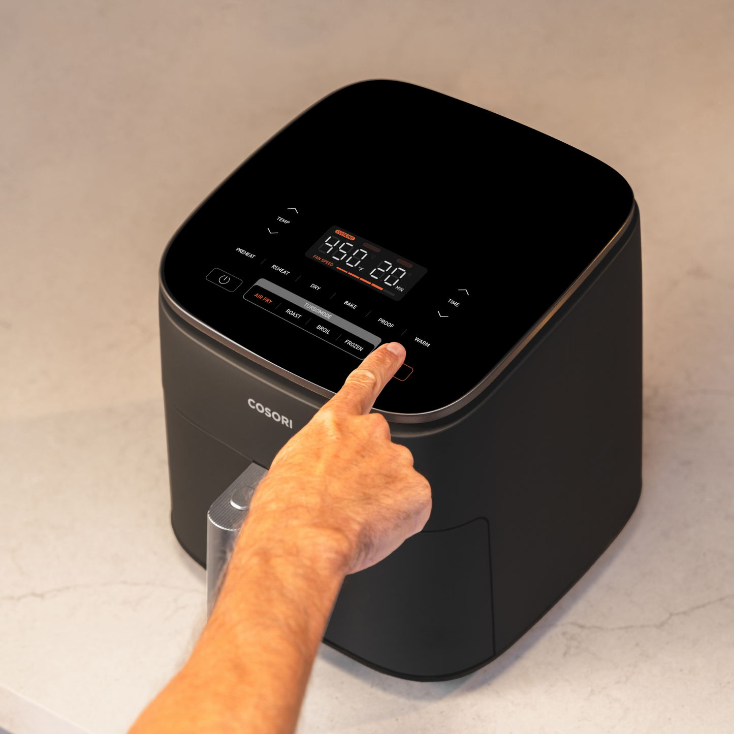 TurboBlaze™ 6.0-Quart Air Fryer & Wellness Guide Bundle