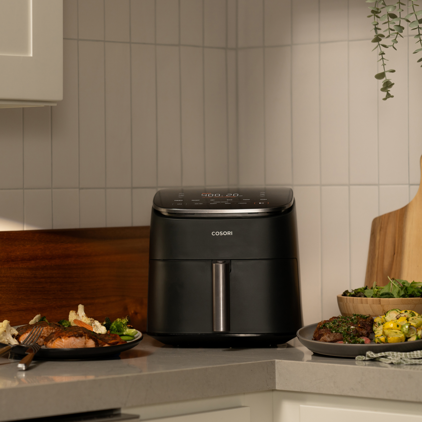 TurboBlaze™ 6.0-Quart Air Fryer & Wellness Guide Bundle