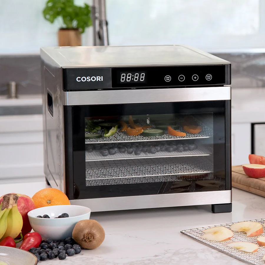 Healthy Snacking Made with Premium Stainless Steel Dehydrator from COSORI