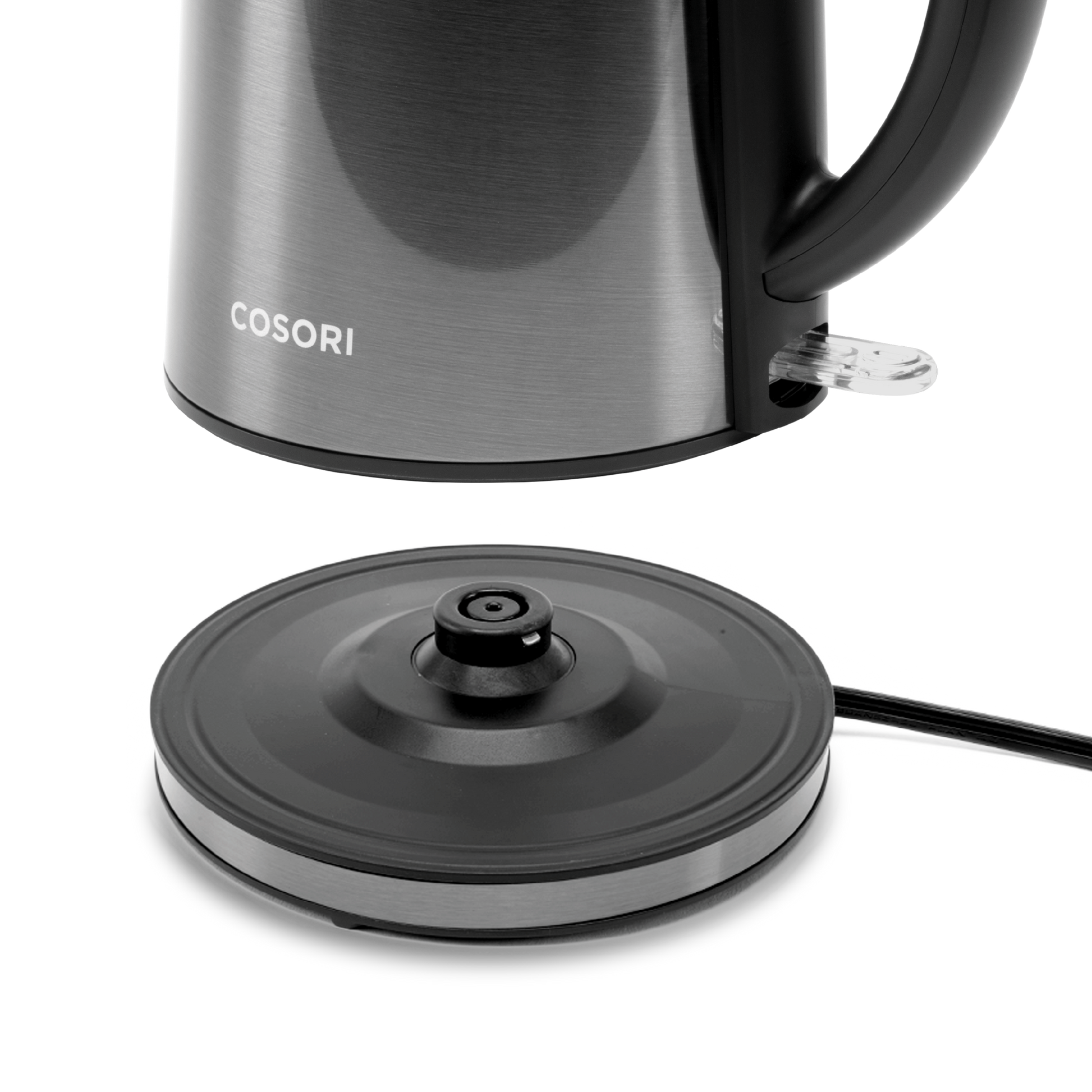 Double-Wall Stainless Steel Electric Kettle Bottom