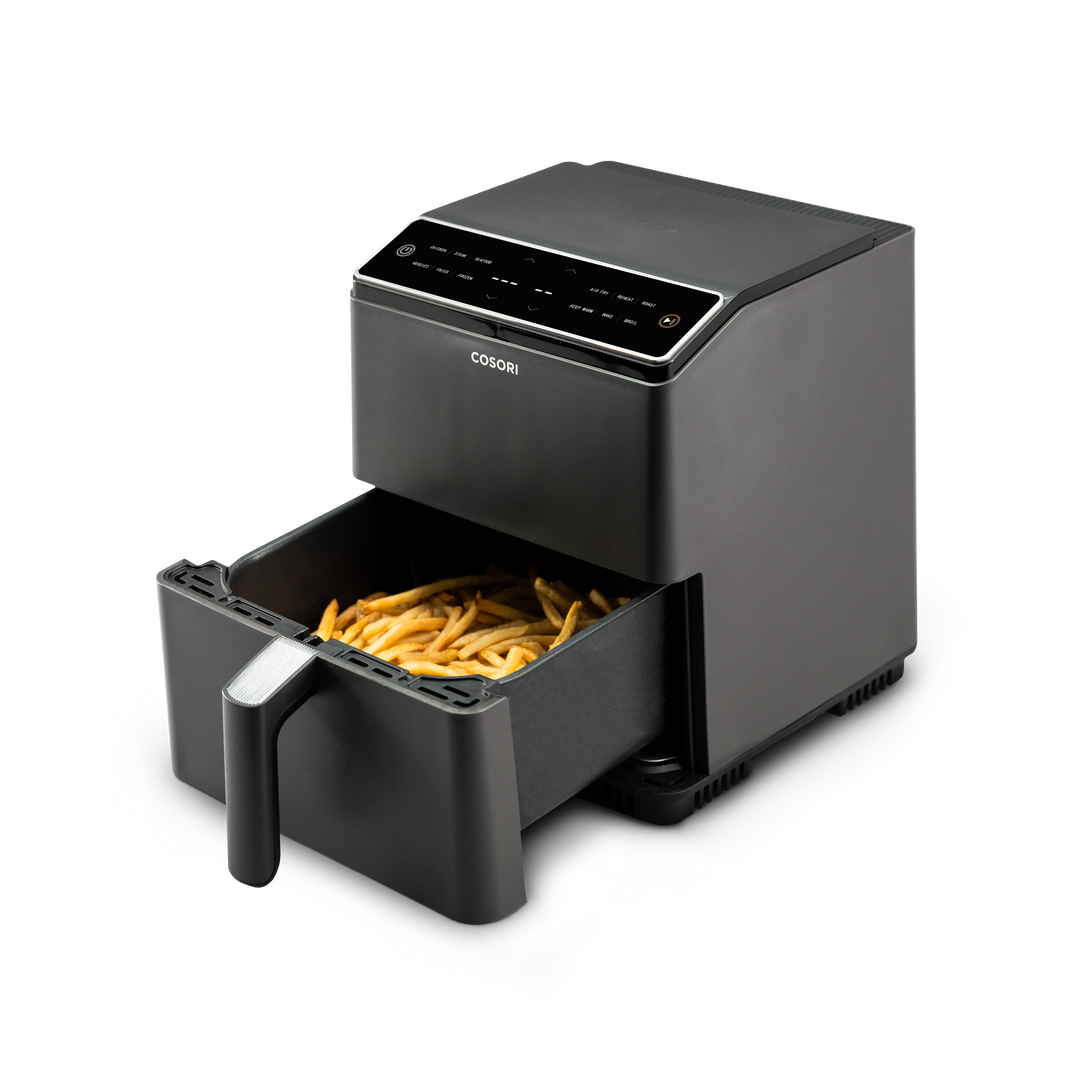 Dual Blaze® 6.8-Quart Smart Air Fryer - Dual Blaze™ 6.8-Quart Air Fryer Open Basket