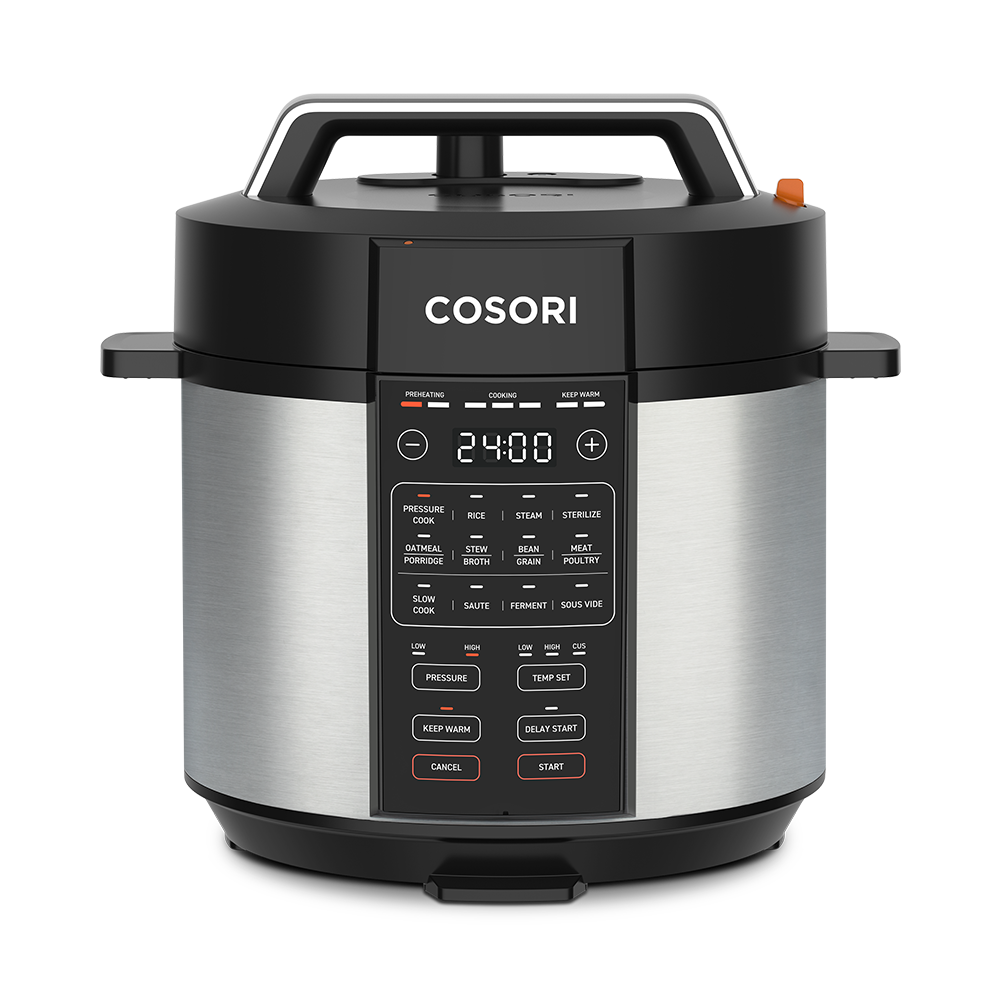 Cosori 6.0-Quart Pressure Cooker - Front View