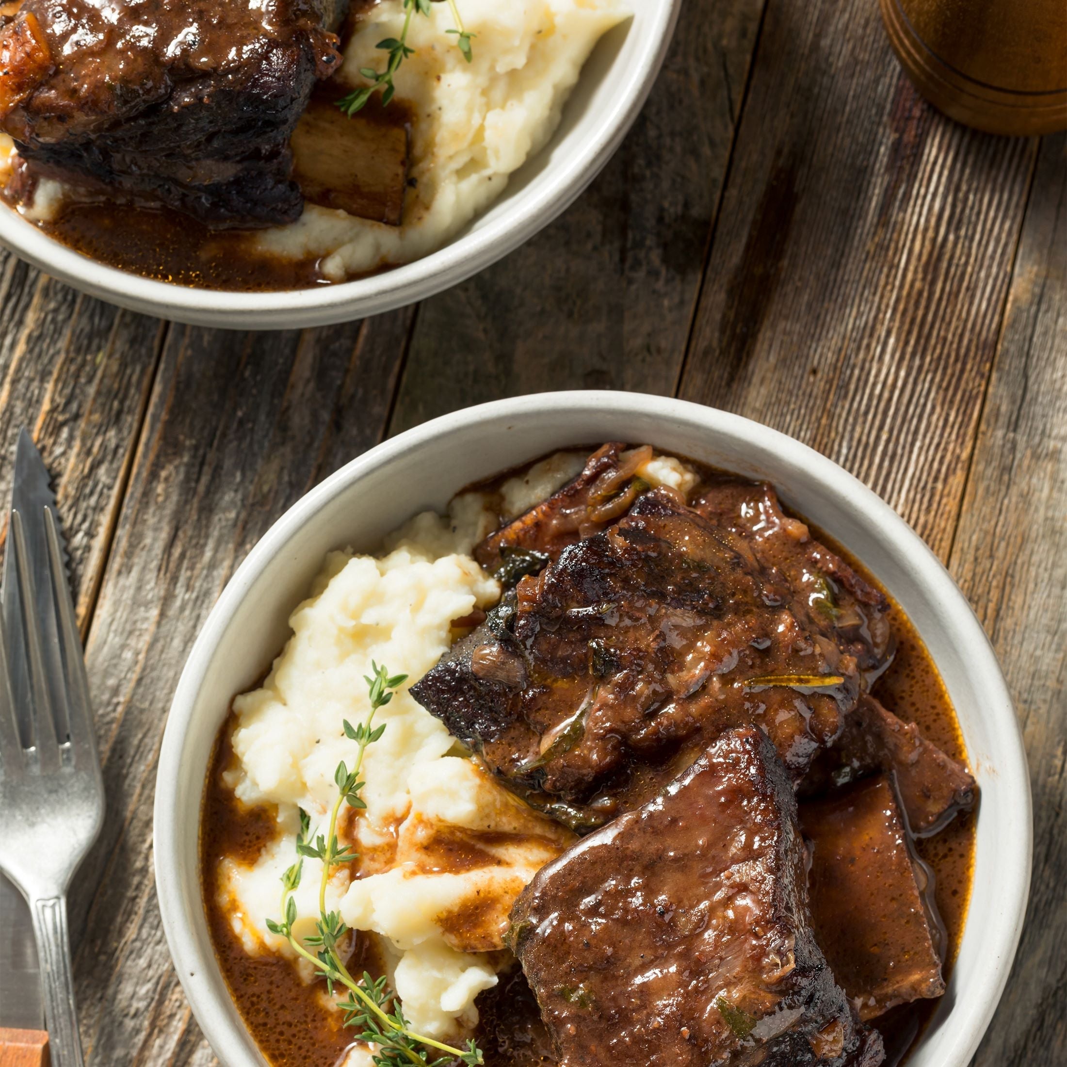 Air Fryer Braised Short Ribs