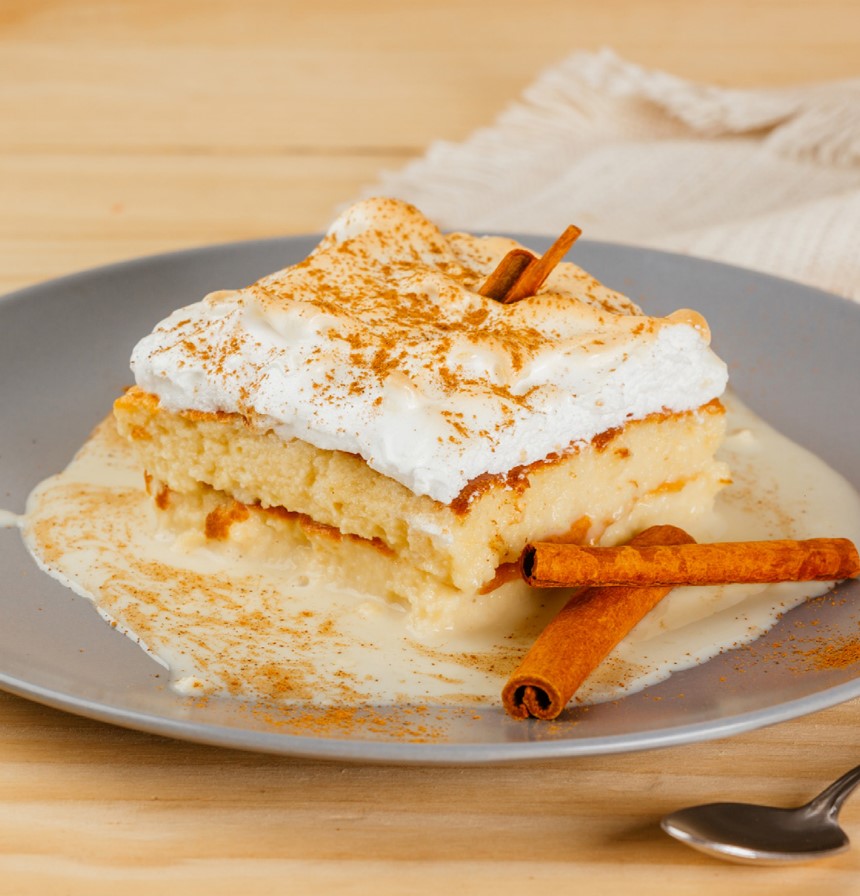 Air Fryer Lite Tres Leches Cake