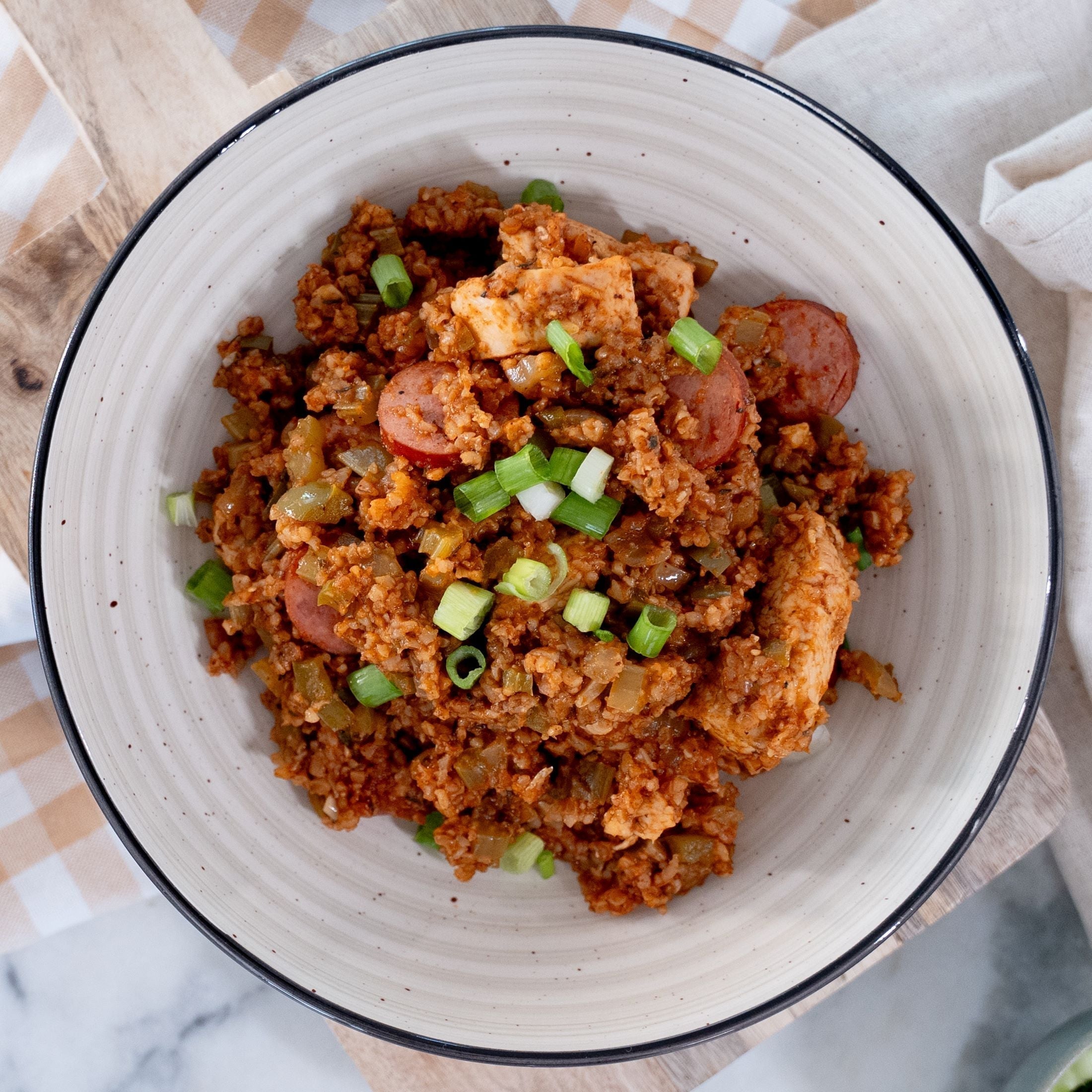 Bulgur Jambalaya Recipe