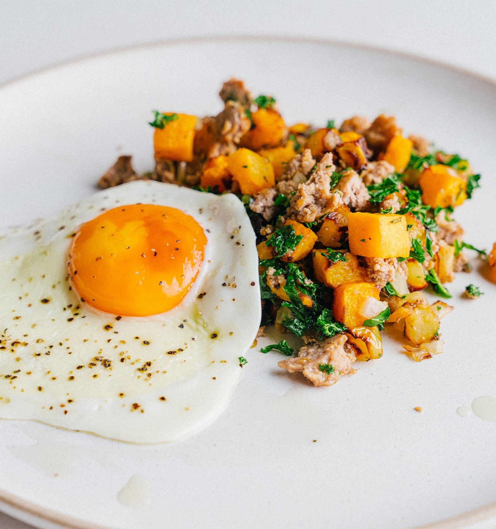 Air Fryer Butternut Squash Breakfast Hash