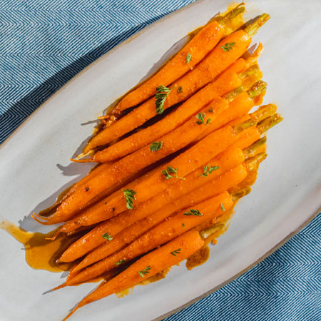 Brown Sugar Barbecue Carrots