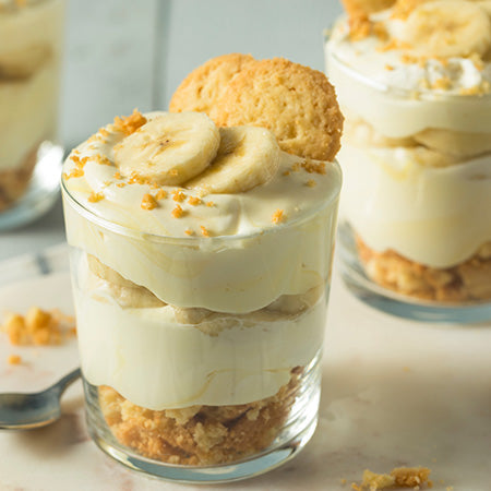 Caramelized Banana Pudding Cups