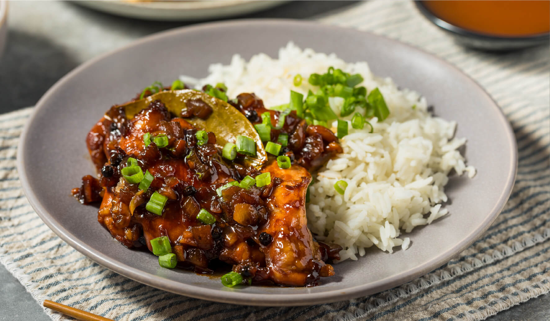 Chicken Adobo Rice