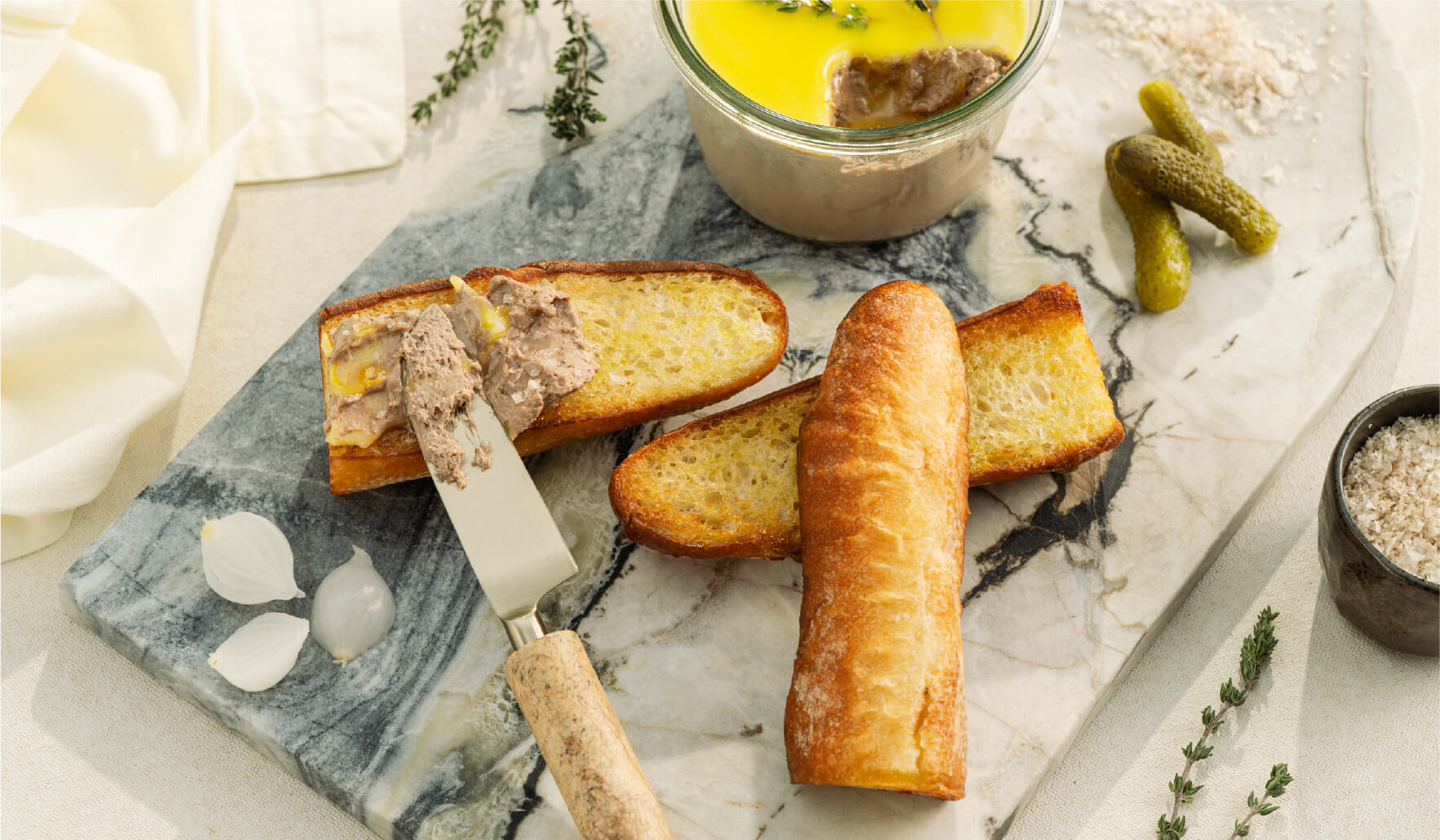 Chicken Liver Pâté With Crostini
