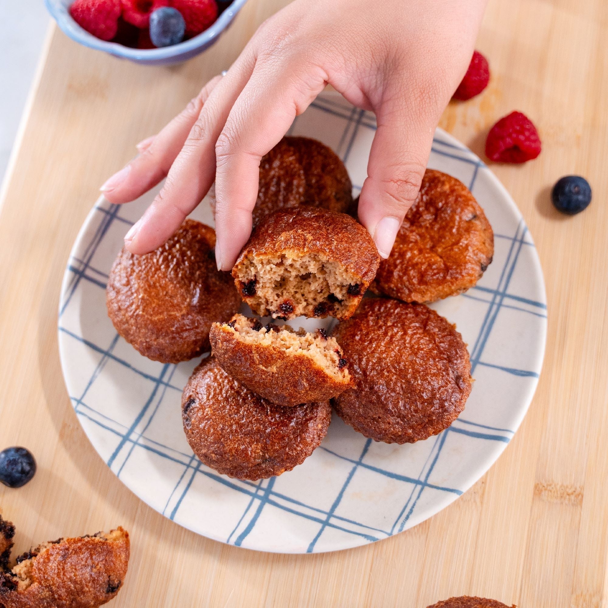 Chocolate Chip Pancake Bites