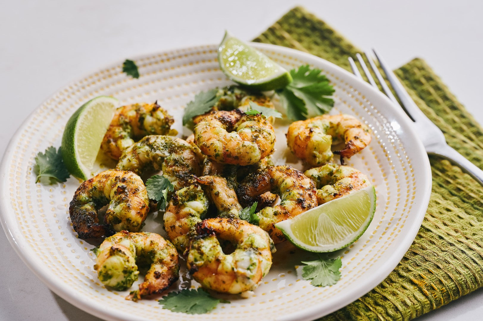 Air Fryer Shrimp | Cilantro Lime