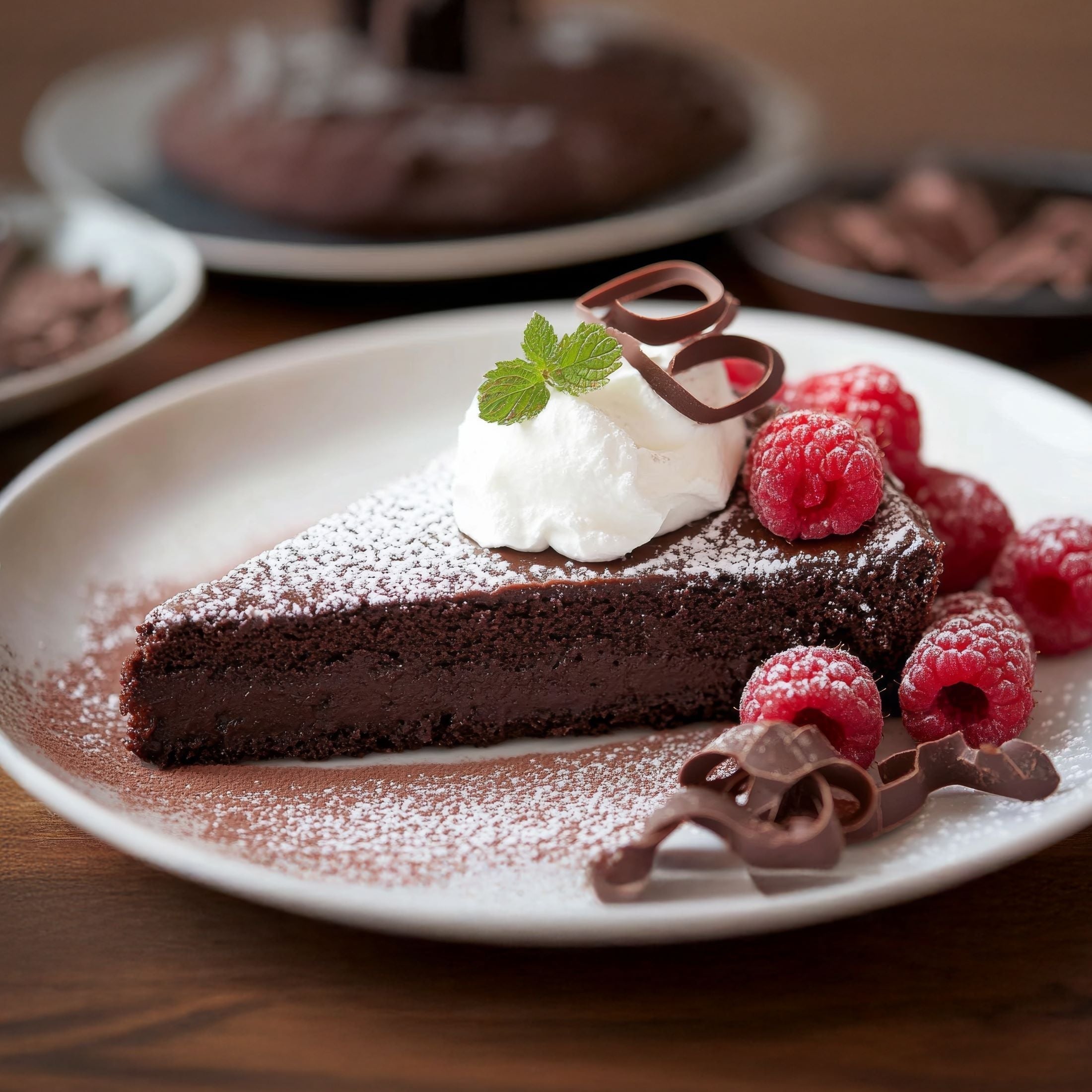 Flourless Chocolate Cake in Air Fryer