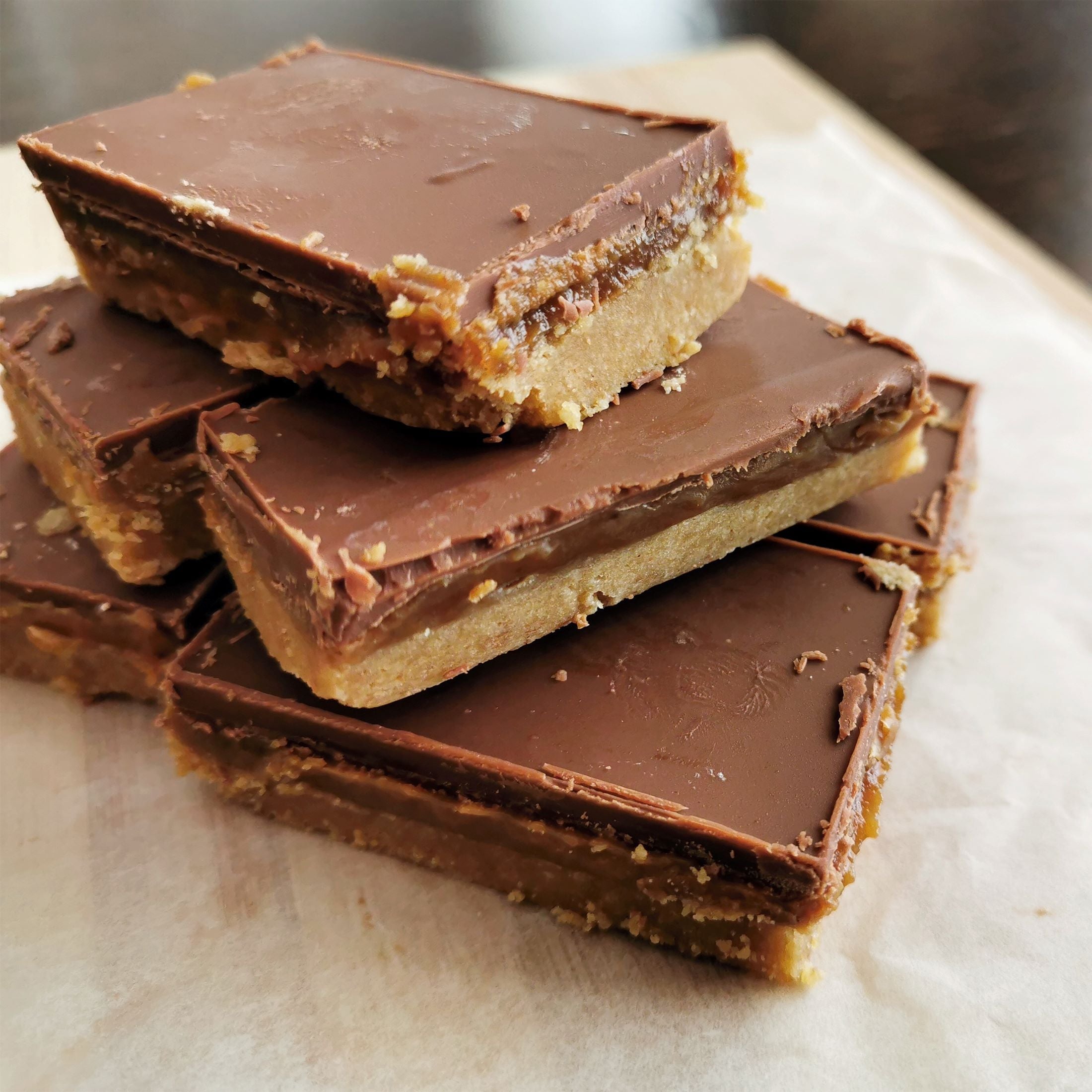 Millionaire’s Shortbread in Air Fryer Recipe