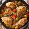 Air Fryer Creamy Tuscan Olive Chicken