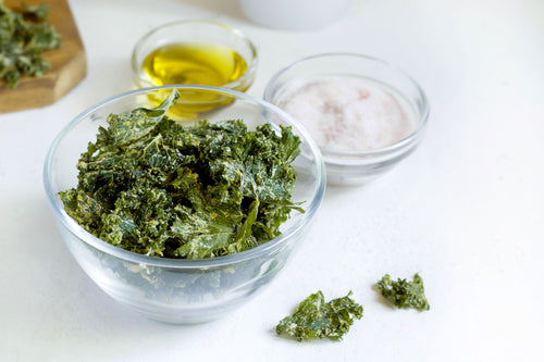 Crispy Air Fryer Kale Chips