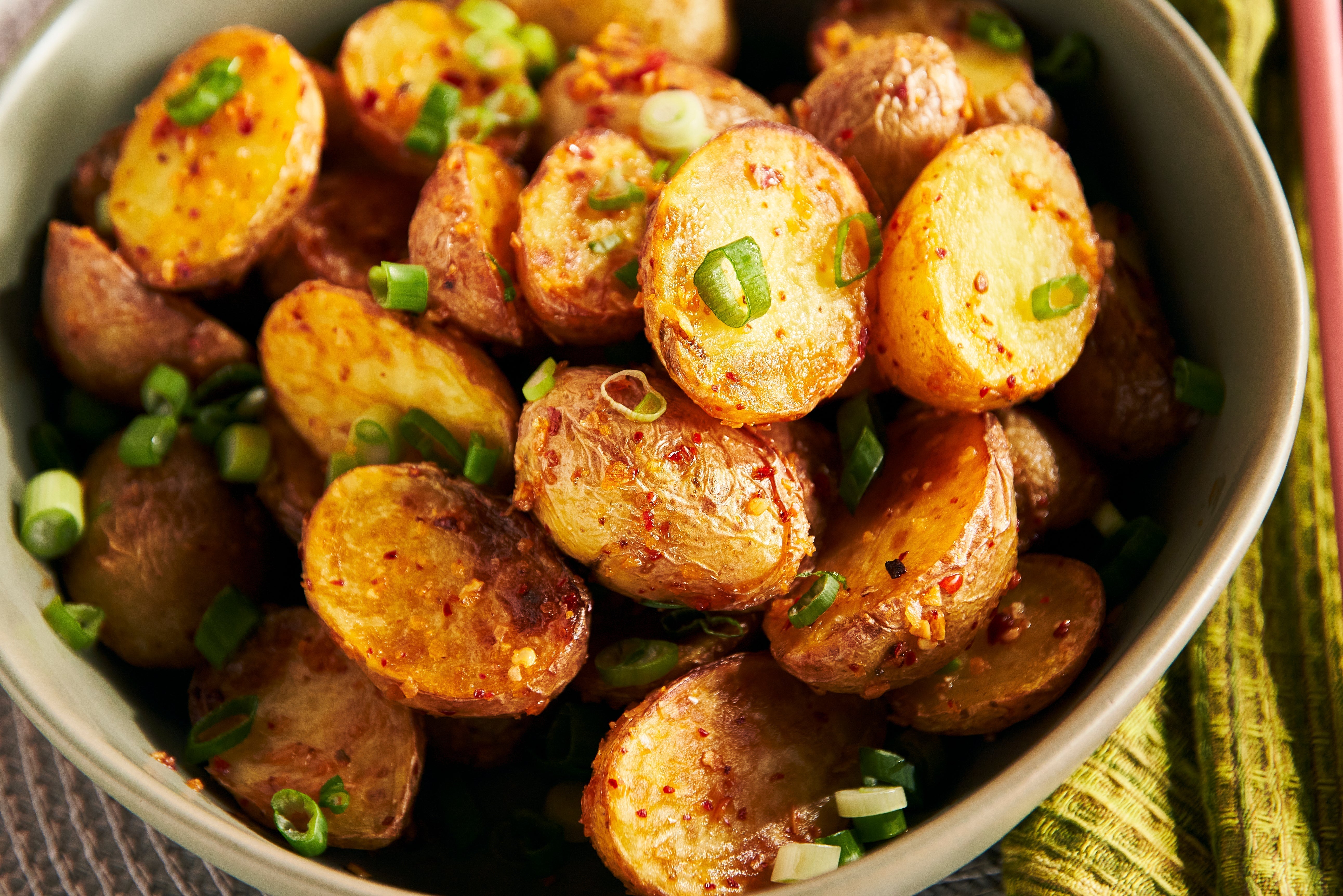 Chili Crisp Roasted Potatoes