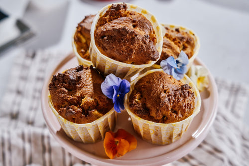 Gluten-Free Cinnamon Apple Almond Muffins