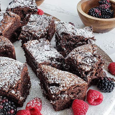 Fudgy Flourless Brownies