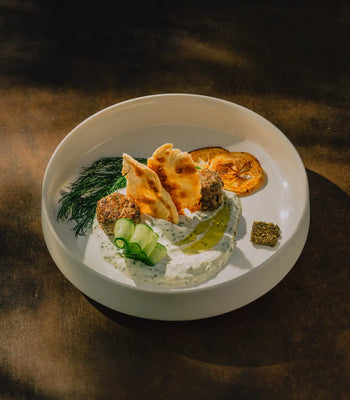 Greek Lamb Meatballs With Tzatziki