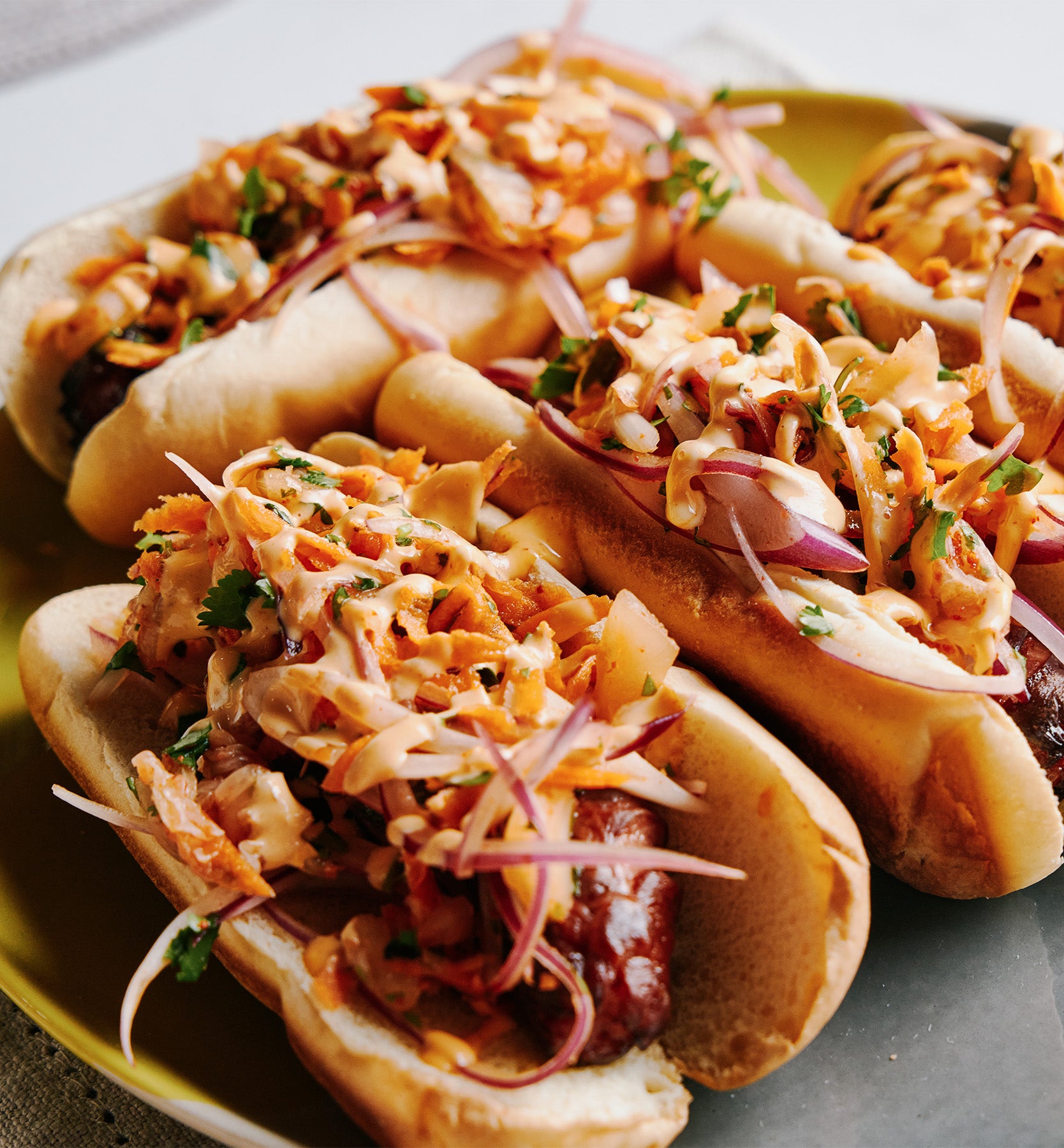 Air Fryer Hot Dogs With a Bang