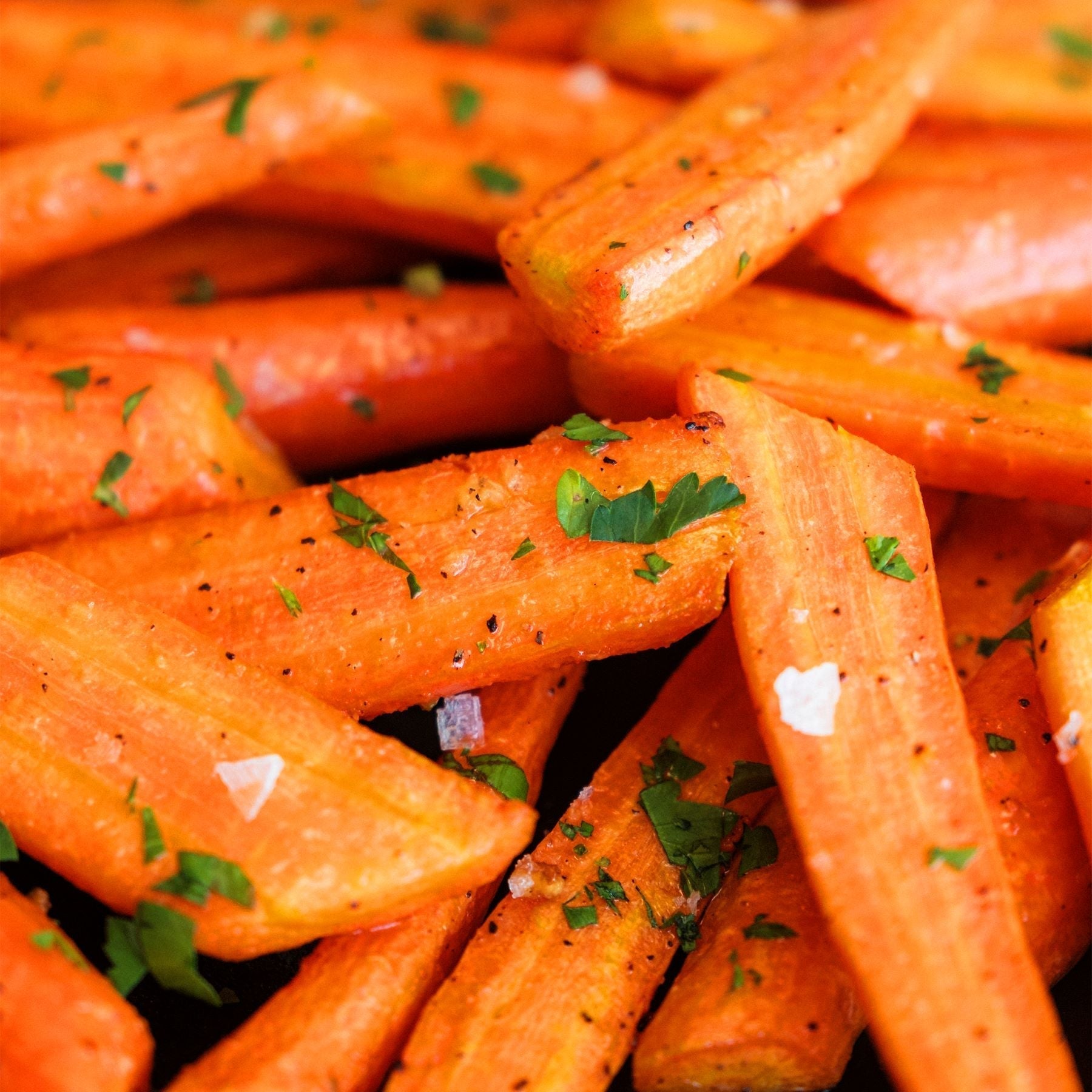 Honey Garlic Butter Carrots