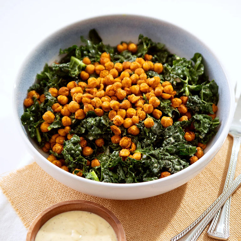  - Kale Salad with Chickpeas