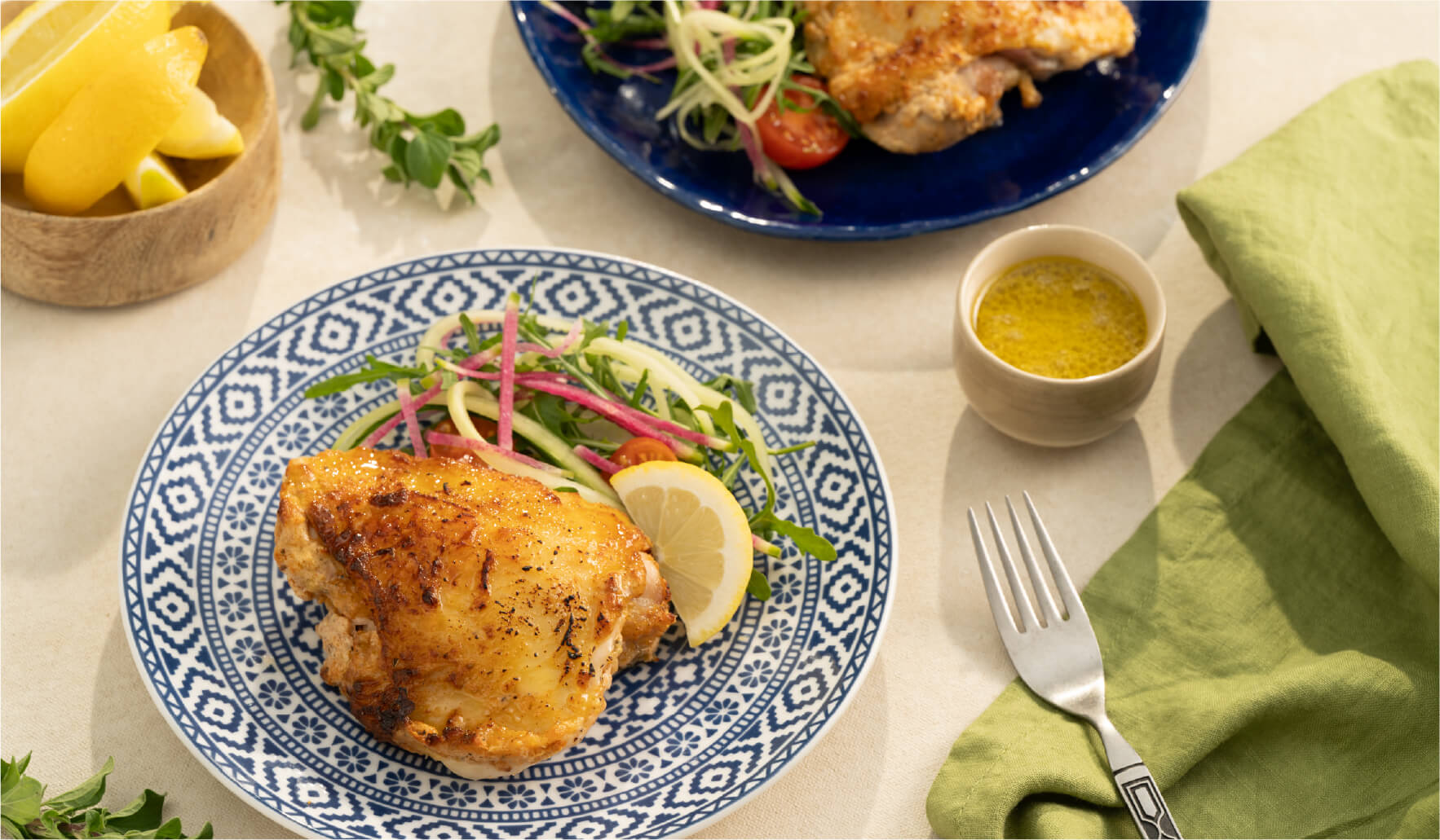 Lemon Pepper Yogurt Chicken