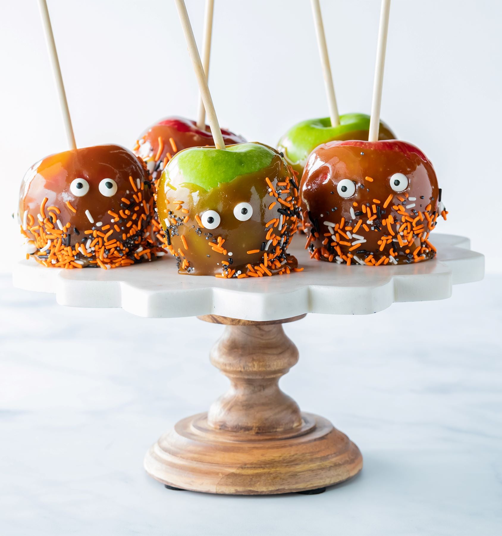 Pressure Cooker Candy Apples