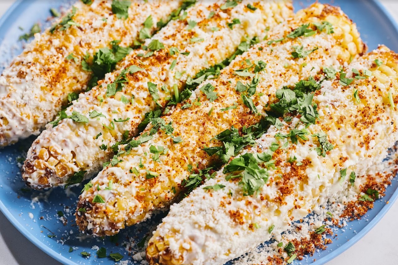 Air Fryer Corn on the Cob | Elote