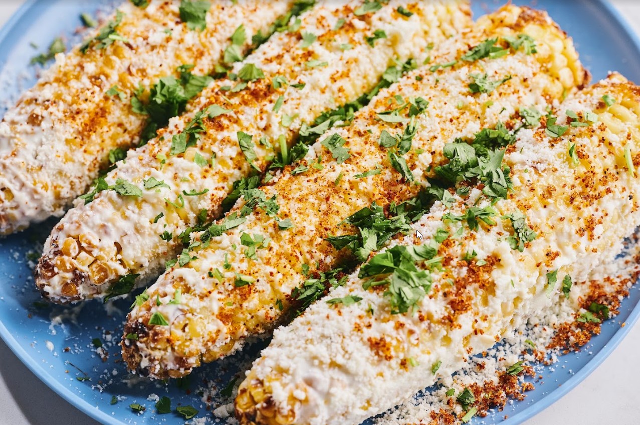 Air Fryer Corn on The Cob | Air Fryer Elote
