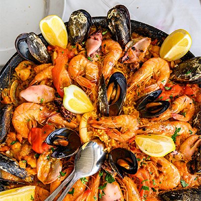 Seafood Paella