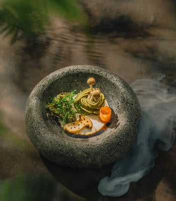 Teriyaki Tofu & Mushroom Noodle Bowl  