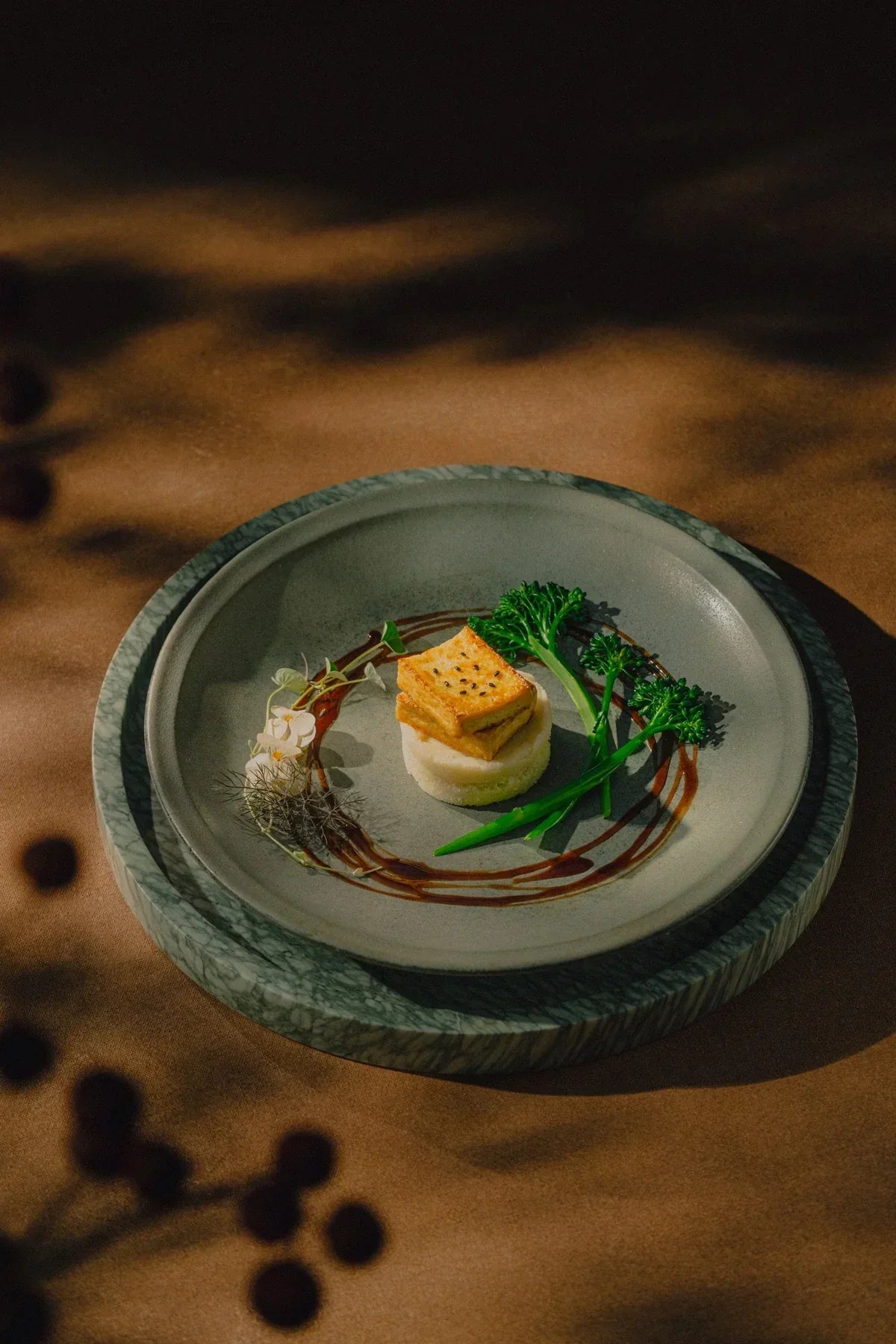 Tofu Stir Fry With Broccolini & Bell Peppers   