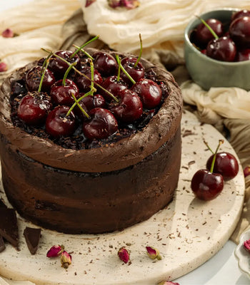 Vegan Black Forest Mousse Cake