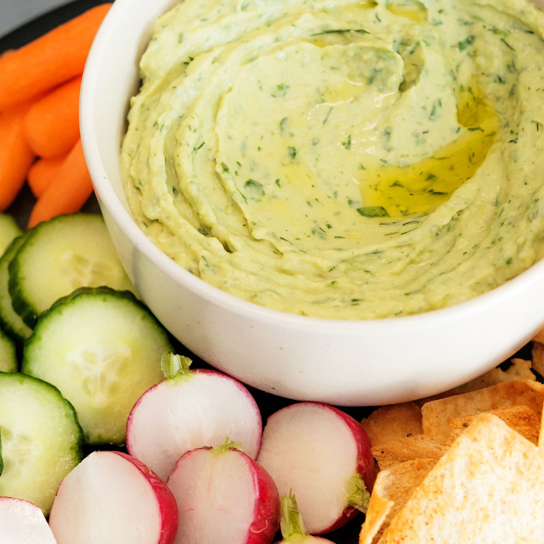 White Bean Green Goddess Dip